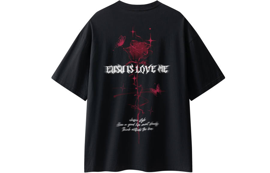EUSU T Shirts Unisex Crew Neck Thin Heavyweight