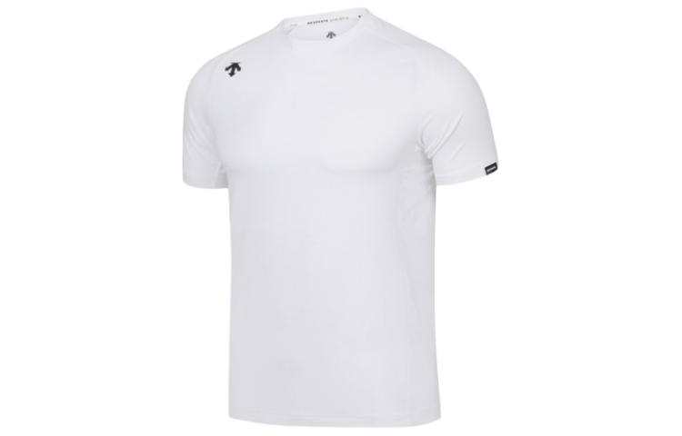 DESCENTE T Shirts Men's Crew Neck Moderate Straight Fit
