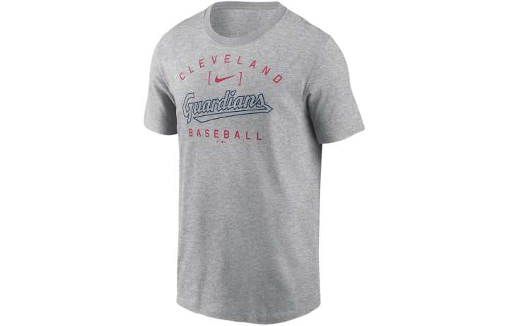 Nike Nike T Shirts Men's Gray Crew Neck Moderate Straight Fit