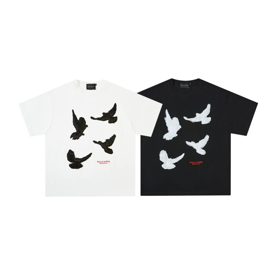 MADE EXTREME T Shirts Unisex Crew Neck Moderate Straight Fit