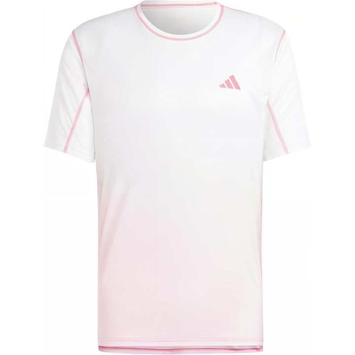 Adidas Adidas Running T Shirt Men's Pink White