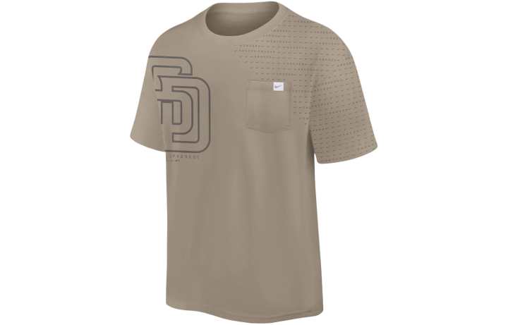 Nike Nike San Diego Padres Statement Max90 T Shirt Men's Khaki