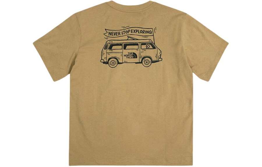 THE NORTH FACE T Shirt Men's Khaki