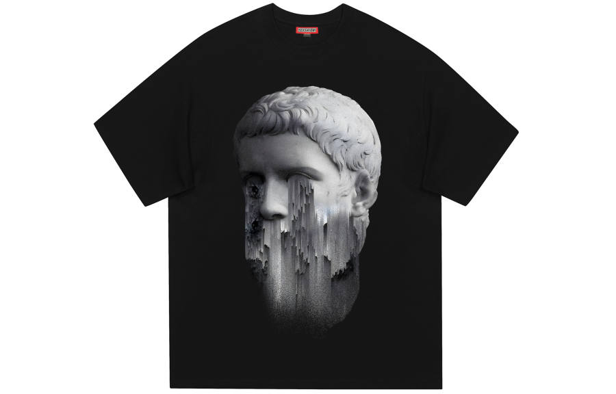 REXSHION T Shirts Unisex Crew Neck Moderate Straight Fit