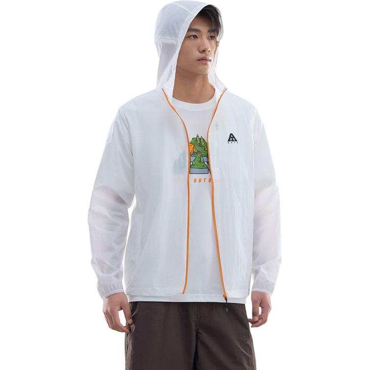 Anta Outdoor Collection Jackets & Coats Men's Pure White