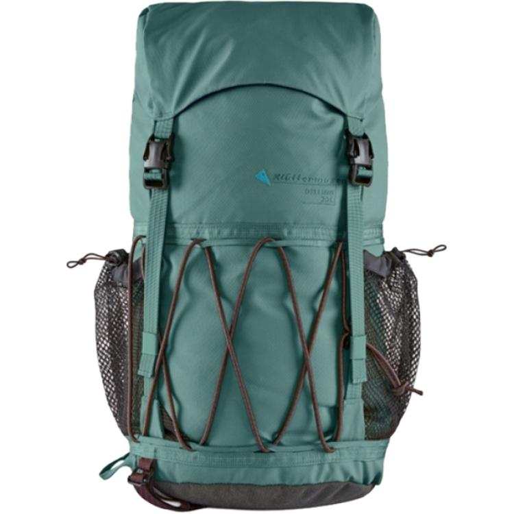 Klattermusen 25L Mountaineering Bag Outdoor Bag Nylon Silver Pine Green Unisex