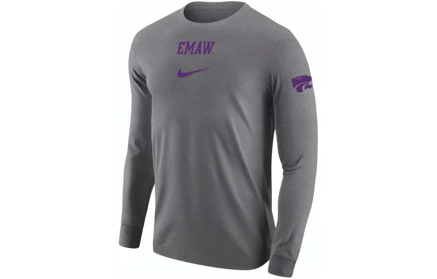 Nike Nike Kansas State Men's Nike College Long-Sleeve T-Shirt