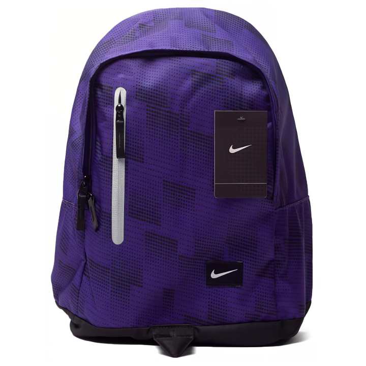 Nike Nike Polyester Backpack Regular Unisex Purple
