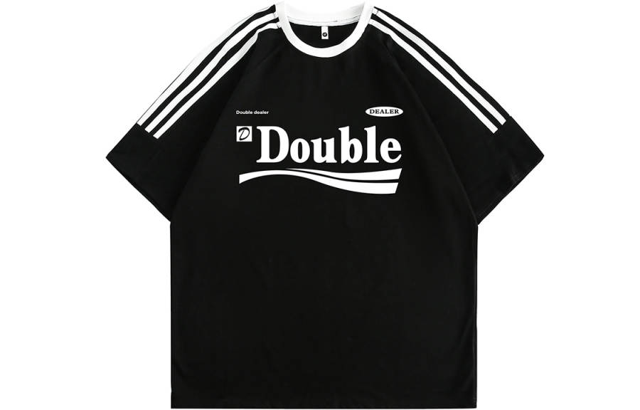 Double Dealer T Shirts Unisex Crew Neck Moderate Heavyweight