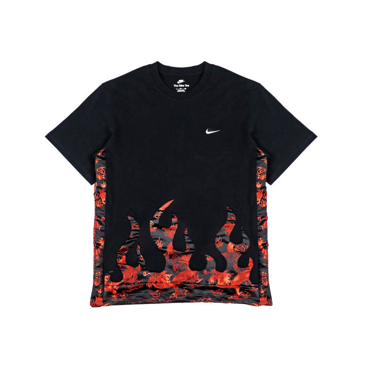 Nike Nike T Shirts Unisex Black Crew Neck Moderate Straight Fit