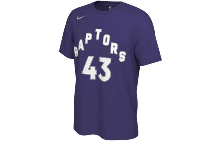 Nike Nike T Shirt Pascal Siakam, Raptors, Winning Edition Men's Imperial Purple/White