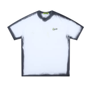 DNBH Hand Drawn Graffiti Collection Loose Fit Casual Crew Neck Pullover Drop Shoulder Short Sleeved T Shirts Unisex