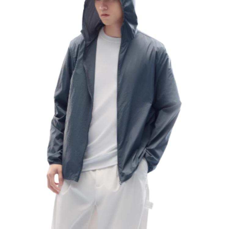 Anta Women's Outdoor Collection Breathable Sun Protection Clothing Men's Men's Gray Clothing