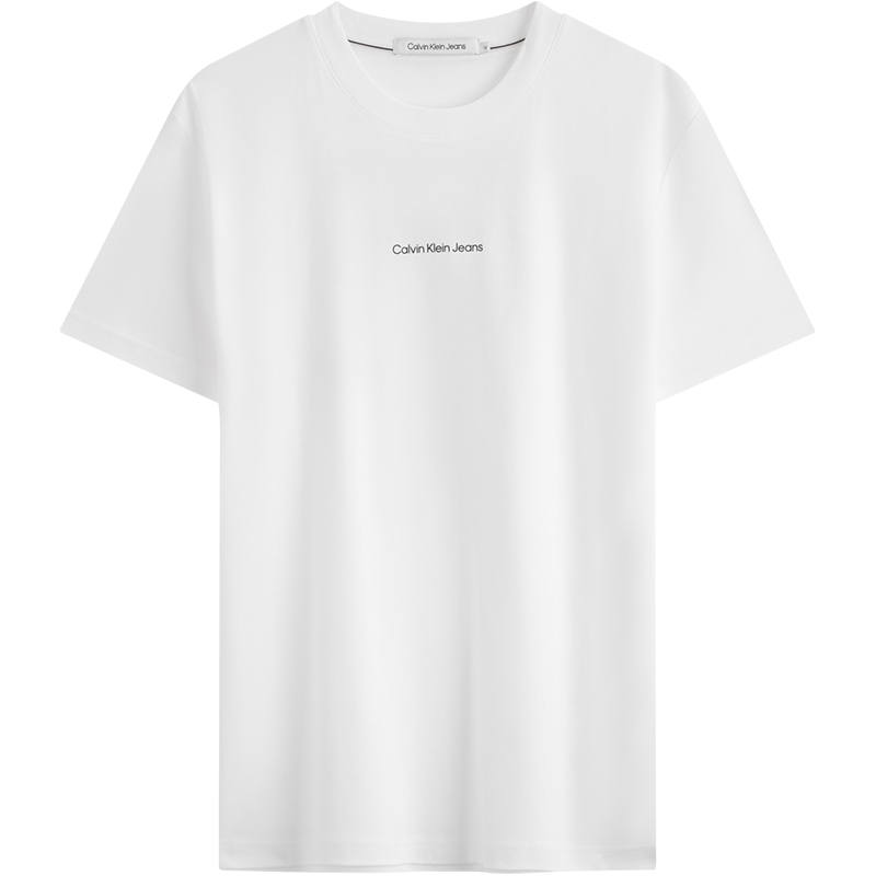 Calvin Klein T Shirts Men's Crew Neck Moderate Straight Fit