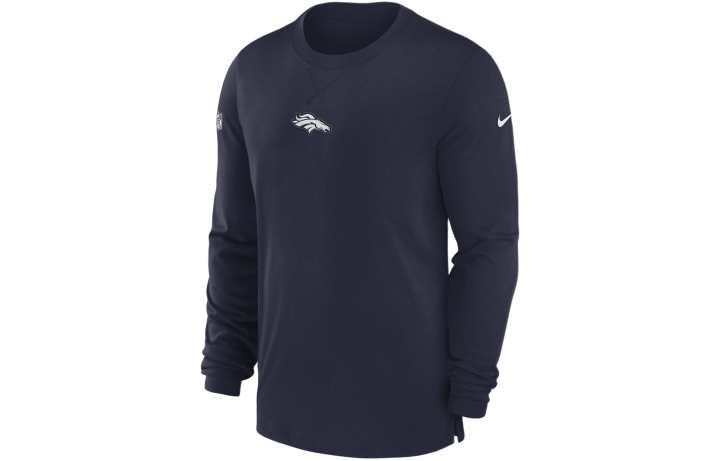 Nike Nike T Shirt Denver Broncos Men's Marine Blue