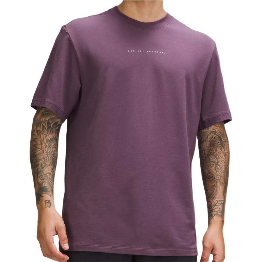 Lululemon T Shirts Men's Crew Neck Moderate Straight Fit