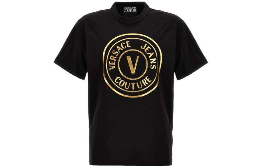 VERSACE JEANS COUTURE Logo-Printed Crewneck T-Shirt