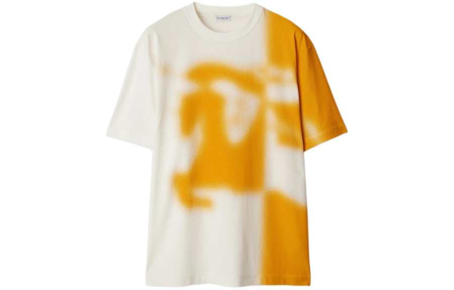 Burberry SS24 T Shirt Men's Yellow