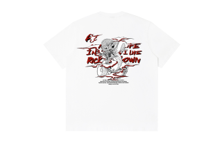 RickyisClown T Shirts Unisex Crew Neck Moderate Heavyweight