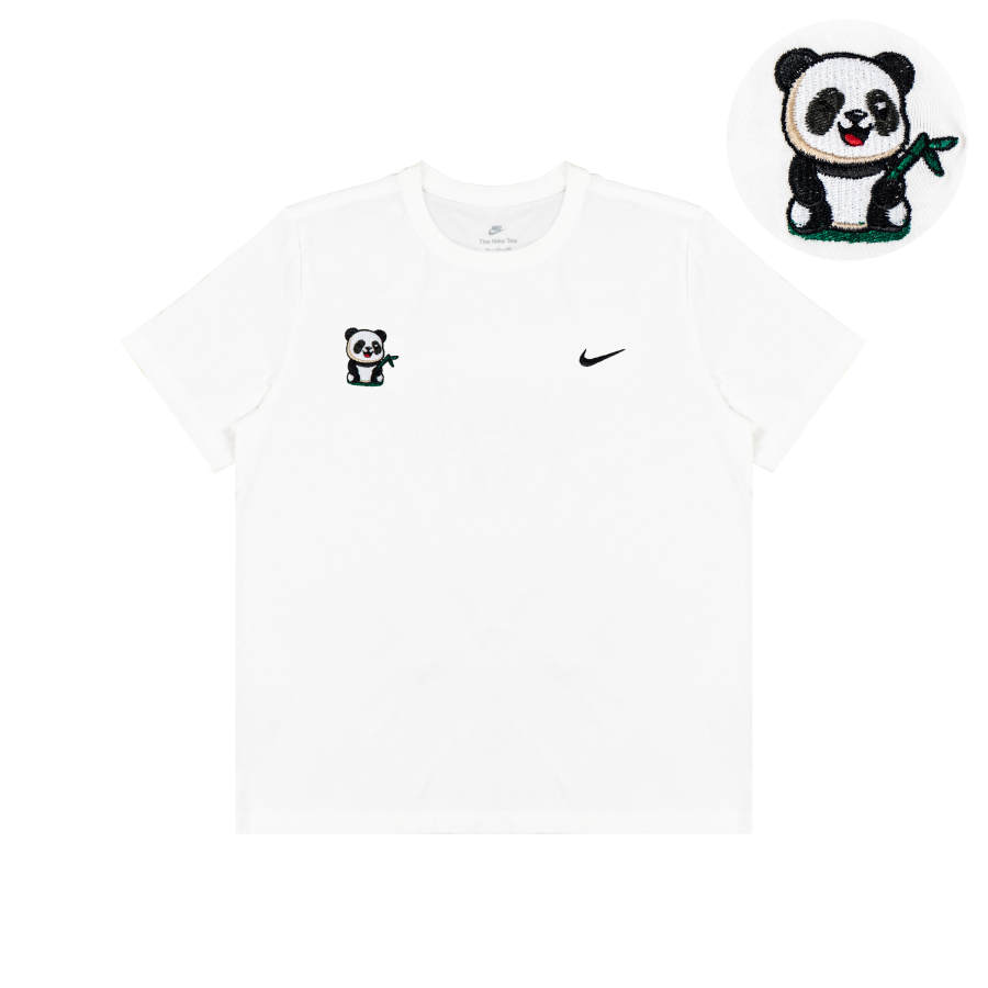 Nike Nike T Shirts Unisex White Crew Neck Moderate Straight Fit