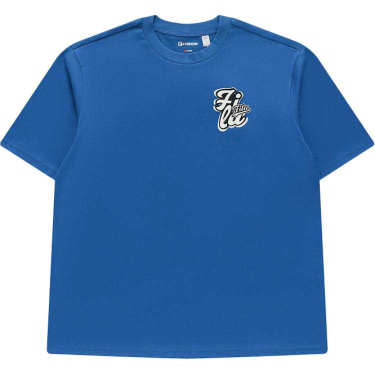 FILA FUSION SS24 T Shirt Men's Cobalt Blue