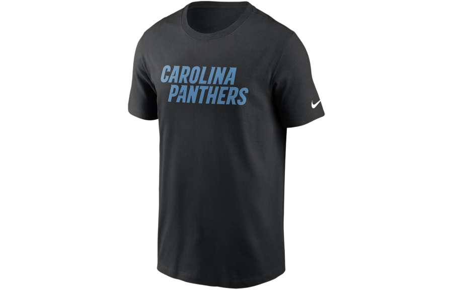 Nike Nike Wordmark Essential NFL Carolina Panthers T Shirt Men's Black