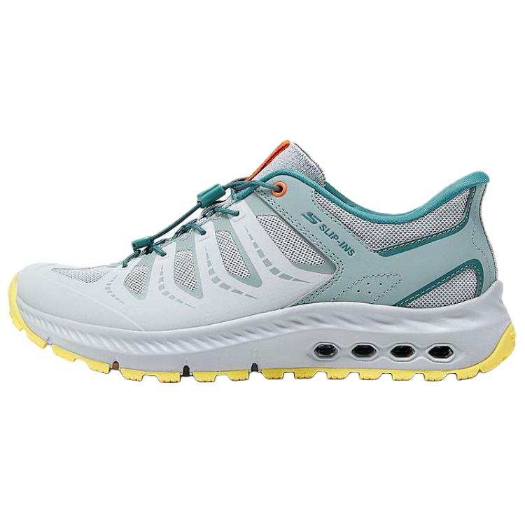 Skechers OUTDOOR Breathable Low top Casual Shoes Women's Gray Green