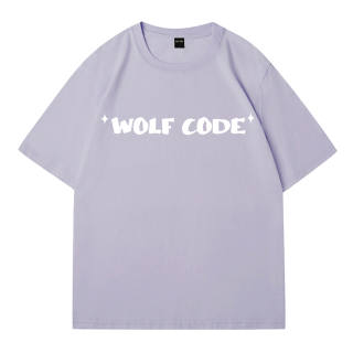 WOLF CODE T Shirts Unisex Crew Neck Moderate Straight Fit