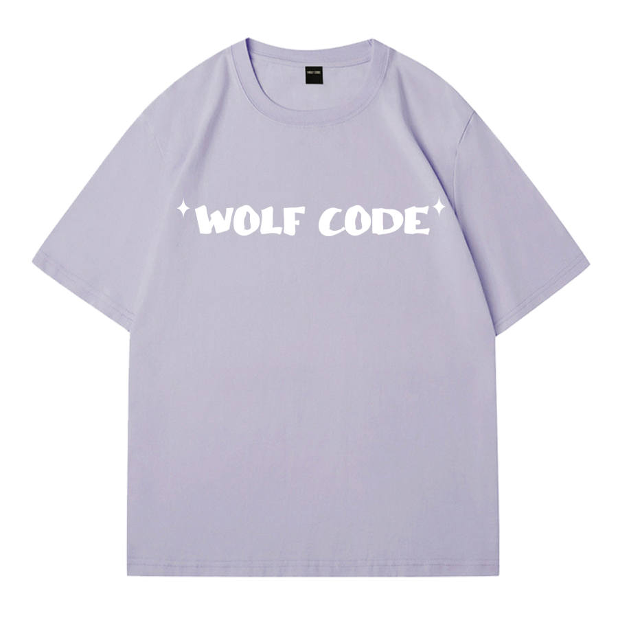 WOLF CODE T Shirts Unisex Crew Neck Moderate Straight Fit