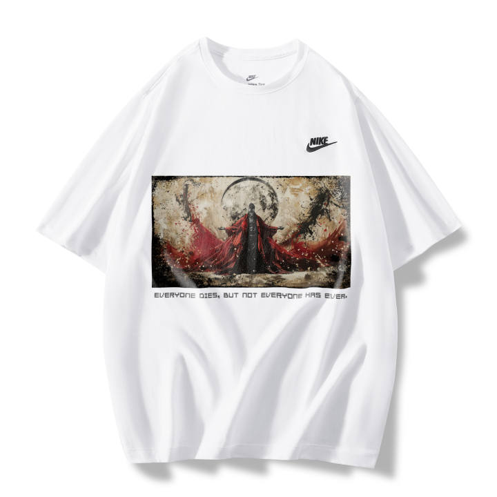 Nike Nike T Shirts Unisex White Crew Neck Moderate Straight Fit