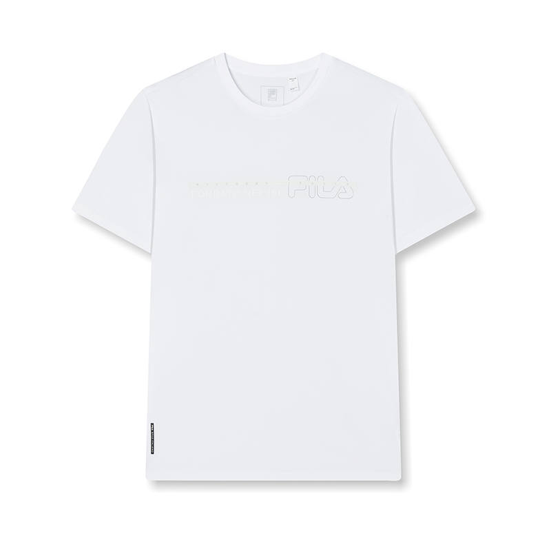 FILA SS24 T Shirt Men's Standard White