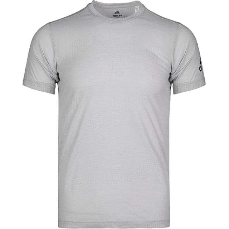 Adidas Adidas T Shirts Men's Gray Crew Neck Moderate