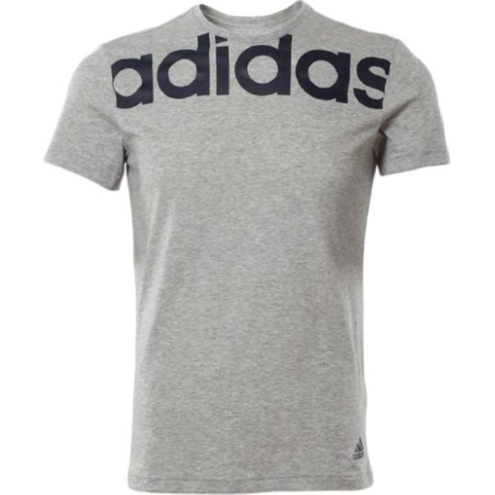 Adidas Adidas T Shirts Men's Gray Crew Neck Moderate