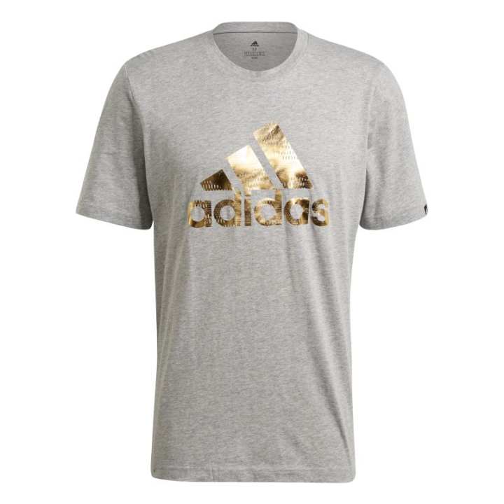 Adidas Adidas T Shirt Men's Medium Gray Heather Flower