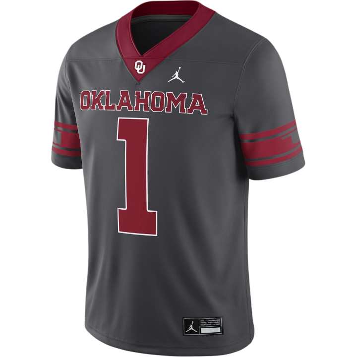 Nike Nike Oklahoma Sooners Men's Nike Brand Dri-FIT College Game Jersey