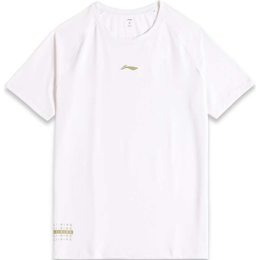 Li-Ning Li Ning Fitness Series T Shirt Men's White