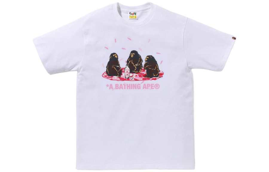 A BATHING APE Bape Sakura Viewing Tee