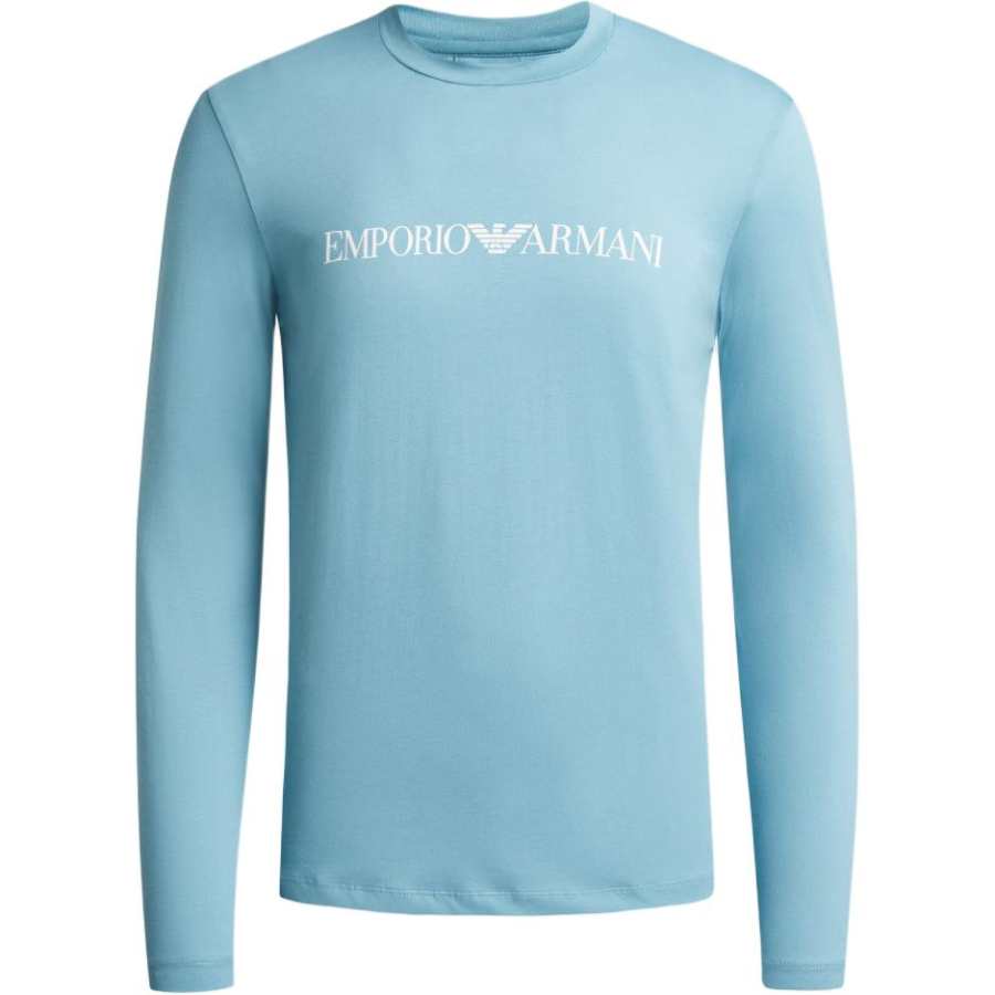 EMPORIO ARMANI FW22 T Shirt Men's Blue
