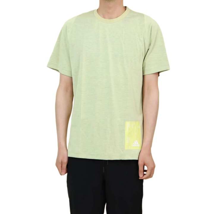 Adidas Adidas MTech T Shirt Men's Light Yellow