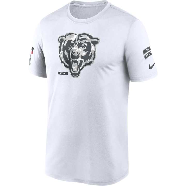 Nike Nike Chicago Bears Salute To Service Primary Edge Legend Men's Nike Dri FIT Nfl T Shirt