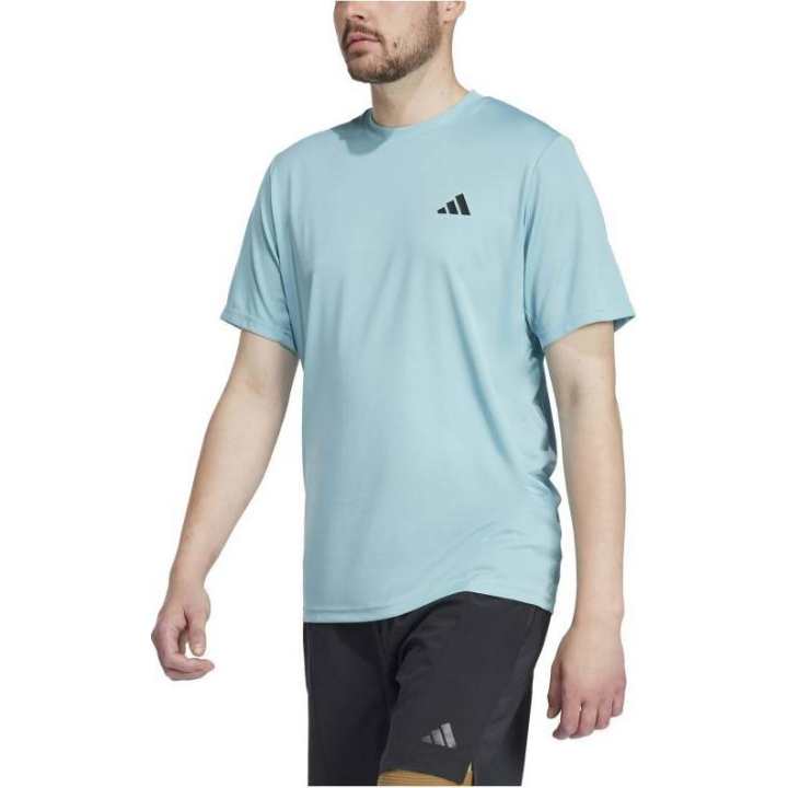 Adidas Adidas Clothing T Shirts Men's Blue Crew Neck