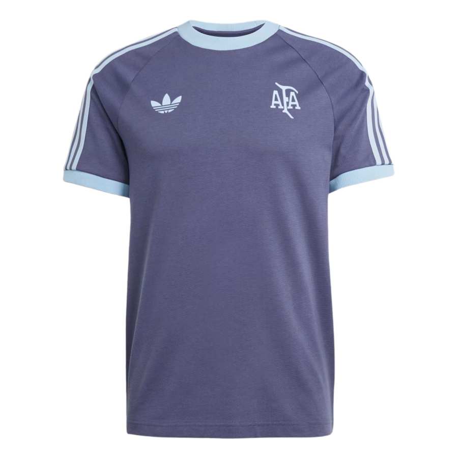 Adidas Originals x Argentina ANNIVERSARY T Shirt Men's Dark Shadow Marine Blue