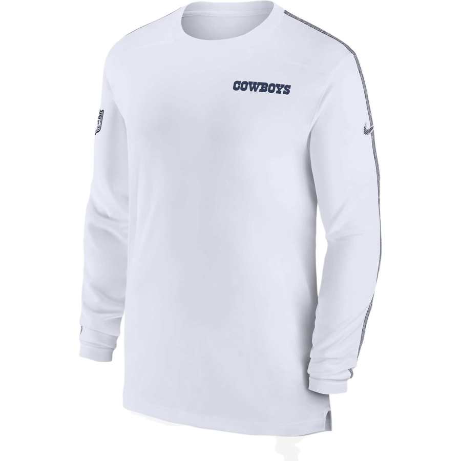 Nike Nike Dallas Cowboys Sideline Coach Men's Nike Dri-FIT Nfl Long-Sleeve Top