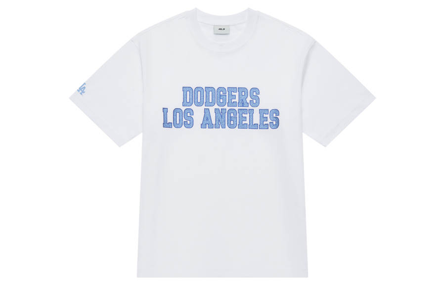 MLB MLB Los Angeles Dodgers T Shirt Unisex Ecru