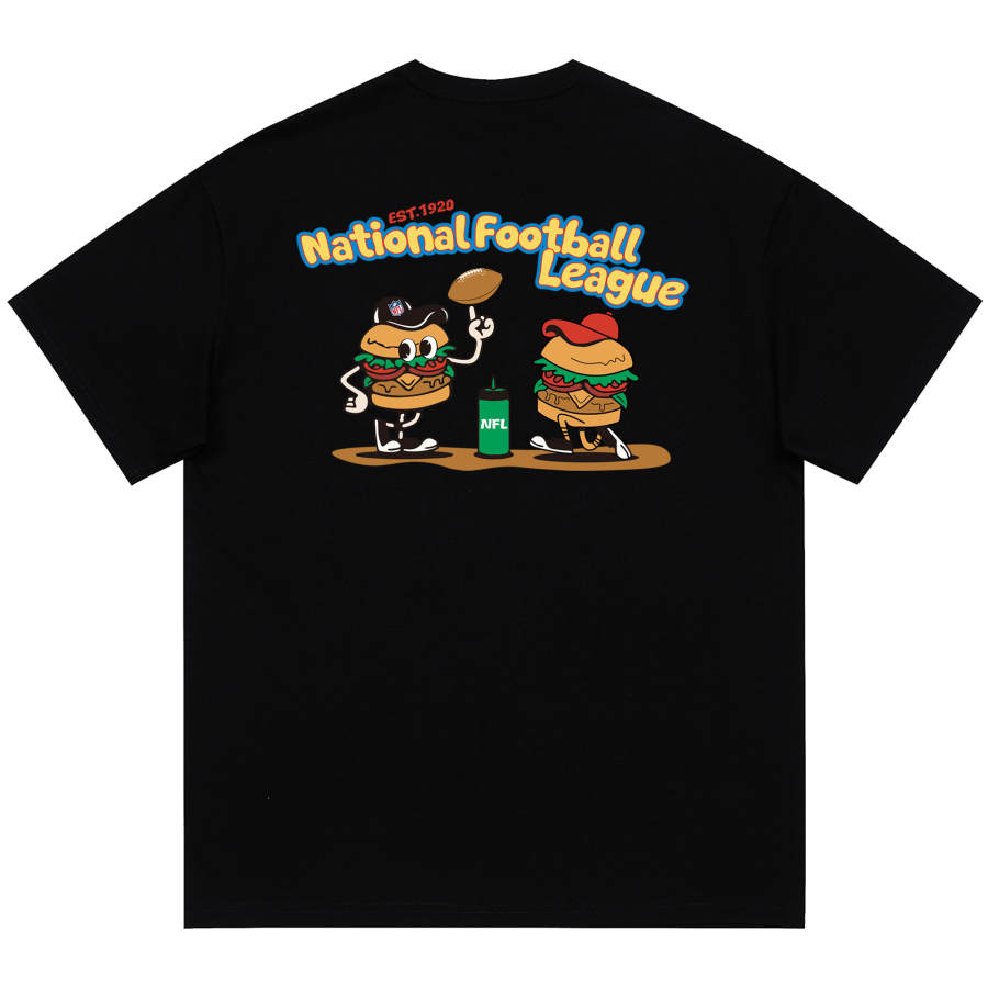 NFL T Shirts Unisex Crew Neck Moderate Straight Fit