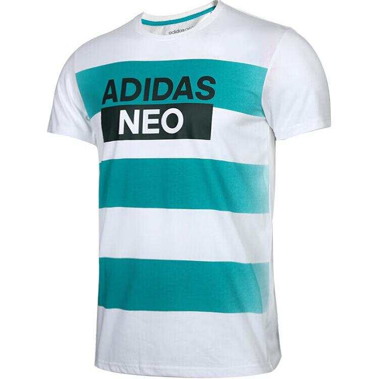 Adidas Neo T Shirt Men's White/Green