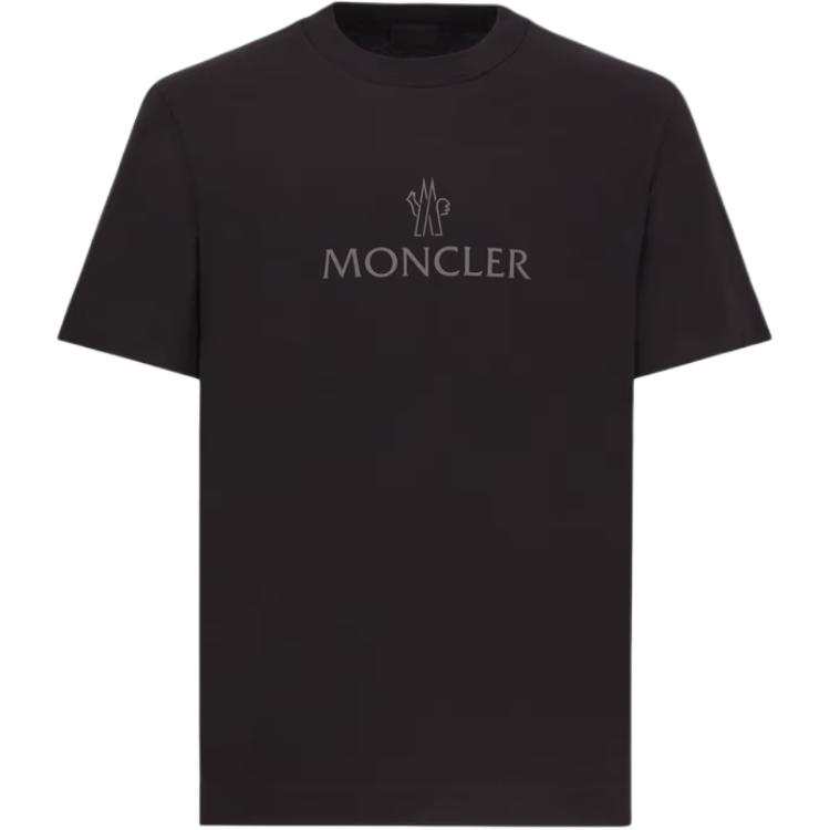 Moncler Logo Printed Crewneck T Shirt