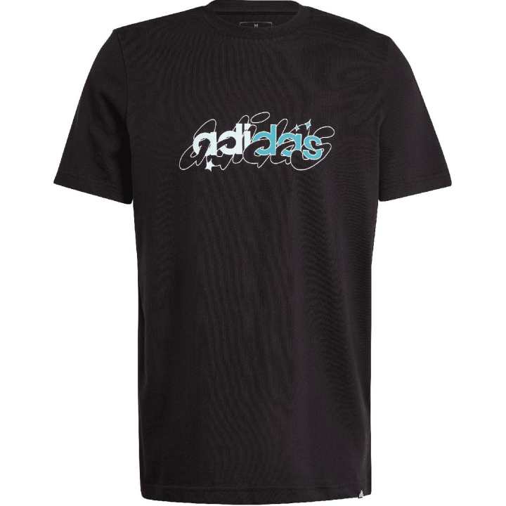 Adidas Adidas Clothing T Shirts Men's Black Crew Neck