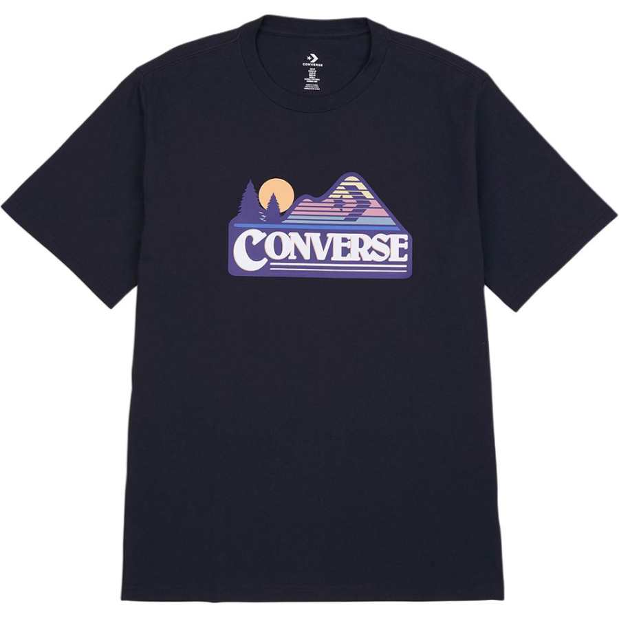 Converse Converse ELEVATED COLLECTION T Shirt Men's Black