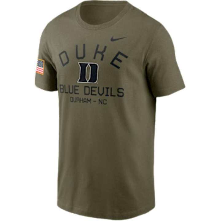 Nike Nike Duke Blue Devils Military Appreciation Team Issue Men's Nike Dri-FIT College T-Shirt